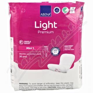 Vložné inkontinenční pleny - ABENA LIGHT MINI 1, Premium - 20 ks