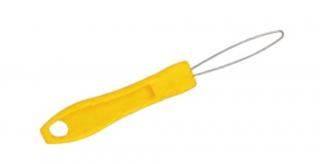 Zapínač knoflíků žlutý - 15 cm - DOPRODEJ