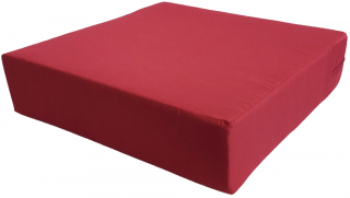 Zvýšený sedák 40 x 40 x 10 cm Barva: Červená