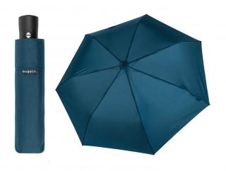 Bugatti Buddy Duo Crystal Blue pánský skládací plně automatický deštník  + zdarma pláštěnka při nákupu nad 1 000 Kč Barva: Modrá