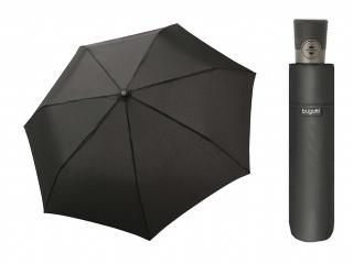 Bugatti Take It Duo Black pánský skládací plně automatický deštník  + zdarma pláštěnka při nákupu nad 1 000 Kč Barva: Černá
