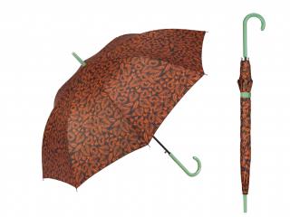 Cachemir Elegance dámský holový vystřelovací deštník  + zdarma pláštěnka při nákupu nad 1 000 Kč Barva: Hnědá