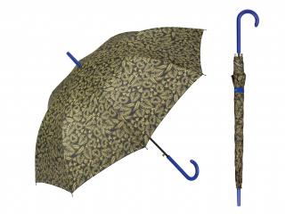 Cachemir Elegance dámský holový vystřelovací deštník  + zdarma pláštěnka při nákupu nad 1 000 Kč Barva: Olivová