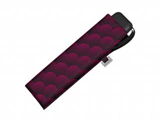 Doppler Carbonsteel SLIM Twister ultralehký skládací plochý deštník cranberry Barva: Fialová
