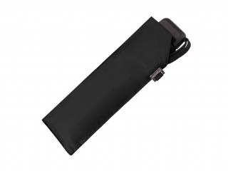 Doppler Carbonsteel SLIM UNI černý odlehčený skládací plochý deštník  + zdarma pláštěnka při nákupu nad 1 000 Kč Barva: Černá