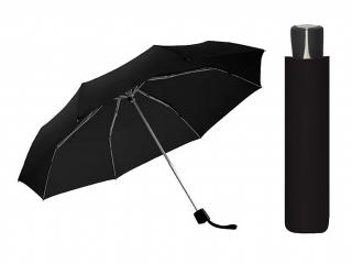 Doppler Fiber Alu Light černý skládací deštník  + zdarma pláštěnka při nákupu nad 1 000 Kč Barva: Černá