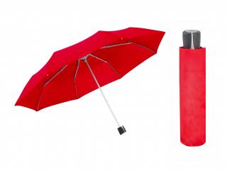 Doppler Fiber Alu Light červený skládací deštník  + zdarma pláštěnka při nákupu nad 1 000 Kč Barva: Červená