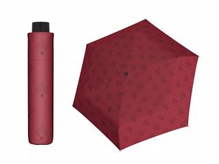 Doppler Havanna Night Sky Red odlehčený skládací deštník  + zdarma pláštěnka při nákupu nad 1 000 Kč Barva: Červená