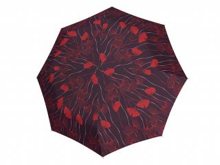 Doppler Luxusní plně automatický deštník se saténovým leskem Barva: Fialová