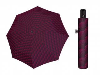 Doppler Magic Carbonsteel Twister Cranberry plně automatický deštník  + zdarma pláštěnka při nákupu nad 1 000 Kč Barva: Fialová