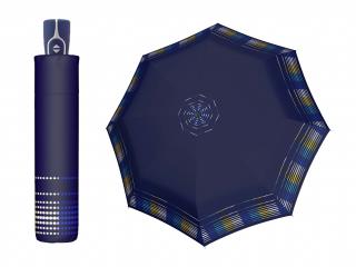 Doppler Magic Fiber Afterglow dámský plně automatický deštník  + zdarma pláštěnka při nákupu nad 1 000 Kč Barva: Modrá