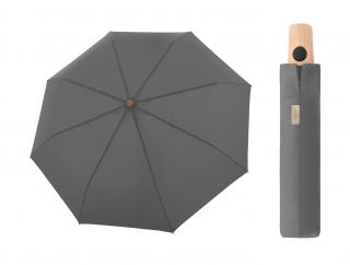 Doppler Magic Slate Grey unisex automatický EKO deštník  + zdarma pláštěnka při nákupu nad 1 000 Kč Barva: Šedá