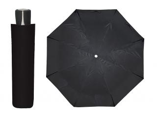 Doppler Mini Fiber černý skládací deštník  + zdarma pláštěnka při nákupu nad 1 000 Kč Barva: Černá