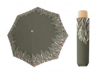 Doppler Mini Intention Olive dámský skládací EKO deštník  + zdarma pláštěnka při nákupu nad 1 000 Kč Barva: Olivová