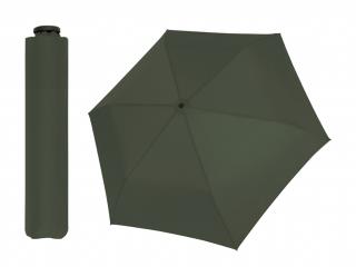 Doppler Zero99 khaki ultralehký skládací mini deštník  + zdarma pláštěnka při nákupu nad 1 000 Kč Barva: Zelená