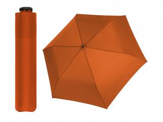 Doppler Zero99 oranžový ultralehký skládací mini deštník  + zdarma pláštěnka při nákupu nad 1 000 Kč Barva: Oranžová
