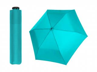 Doppler Zero99 tyrkysový ultralehký skládací mini deštník  + zdarma pláštěnka při nákupu nad 1 000 Kč Barva: Tyrkysová