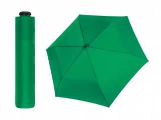 Doppler Zero99 zelený ultralehký skládací mini deštník  + zdarma pláštěnka při nákupu nad 1 000 Kč Barva: Zelená