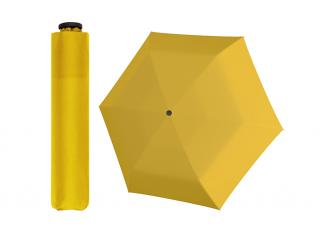 Doppler Zero99 žlutý ultralehký skládací mini deštník  + zdarma pláštěnka při nákupu nad 1 000 Kč Barva: Žlutá