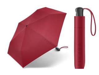 ESPRIT Easymatic Slimline Red plně automatický skládací deštník Barva: Červená