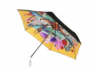 miniMAX® Personal Yellow skládací deštník s UV ochranou