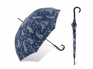 Pierre Cardin Papillion holový deštník Barva: Modrá