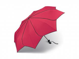 Pierre Cardin Sunflower Red & Black dámský skládací deštník Barva: Červená