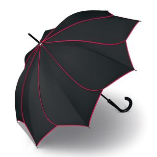 Pierre Cardin SUNFLOWER Red & Black deštník ve tvaru květiny Barva: Černá