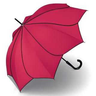 Pierre Cardin SUNFLOWER Red & Black deštník ve tvaru květiny Barva: Červená