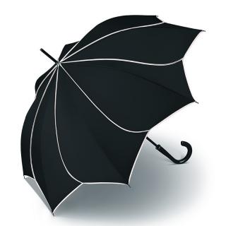 Pierre Cardin SUNFLOWER White & Black deštník ve tvaru květiny Barva: Černá