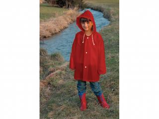 Pláštěnka pro děti vel. 104  + zdarma pláštěnka při nákupu nad 1 000 Kč Barva: Červená
