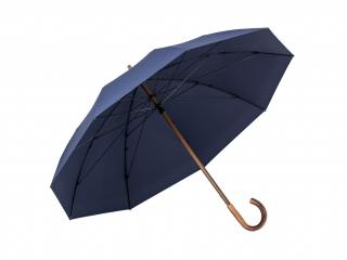 RSQ1912 Shepherd luxusní pánský holový deštník s dřevěnou rukojetí  + zdarma pláštěnka při nákupu nad 1 000 Kč Barva: Modrá
