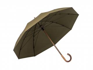 RSQ1912 Shepherd luxusní pánský holový deštník s dřevěnou rukojetí  + zdarma pláštěnka při nákupu nad 1 000 Kč Barva: Olivová