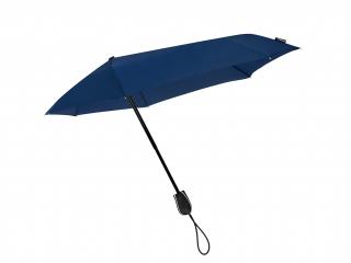 STORMini® Marine aerodynamický větruodolný skládací deštník  + zdarma pláštěnka při nákupu nad 1 000 Kč Barva: Modrá