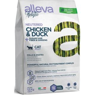 ALLEVA HOLISTIC Cat Dry Adult Neutered 1,5 kg