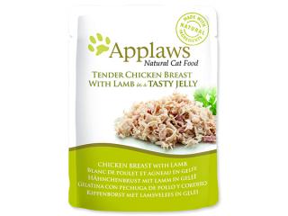 APPLAWS kapsička cat pouch chicken with lamb in jelly 70 g