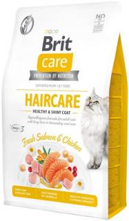 Brit Care Cat Grain-Free Haircare Healthy & Shiny  Coat 400 g