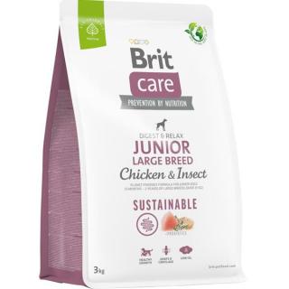 Brit Care Dog Sustainable Junior Large Breed 3,0 kg
