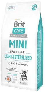 Brit Care Mini Grain Free Light & Sterilised 7 kg