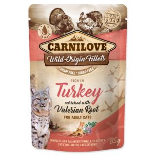 CARNILOVE Cat Rich in Turkey enriched with Valerian Root 85g