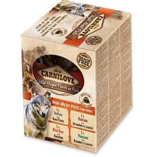 Carnilove Dog kaps. Paté Multipack 4 x 300 g