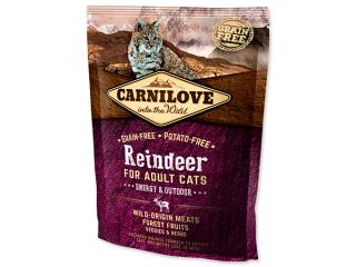 Carnilove Reindeer Adult Cats – Energy and Outdoor 400 g