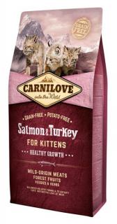 CARNILOVE Salmon and Turkey kittens Healthy Growth 6 kg