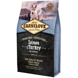 CARNILOVE Salmon & Turkey for Puppies 4 kg