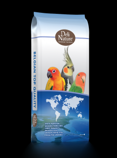 Deli Nature 72-PARAKEET AGAPORNIS Champion 20 kg