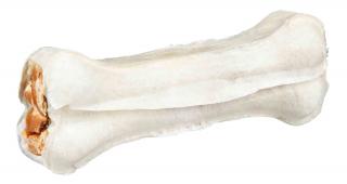 DentaFun Kost bílá plněná kachním masem 2 ks 10 cm