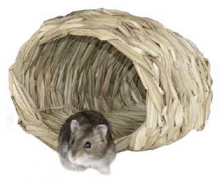 Domek pletený koš křeček/myš 15 x 14 x 10 cm