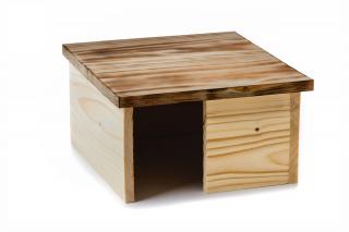 Dřevěný domek Economic pro morčata 21,5×24×10,5 cm