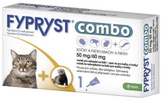 Fypryst Combo Spot-on 50 / 60 mg pro kočky a fretky 1 x 0,5 ml