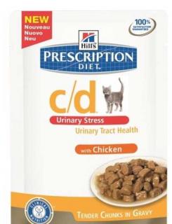 Hill's Prescription Diet Feline C/D Urinary Stress 85 g